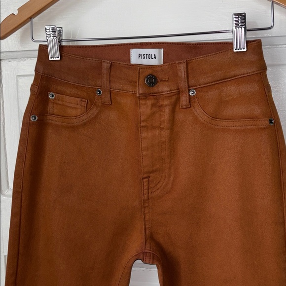 PISTOLA COATED HIGH RISE CROP BOOT JEANS - Picture 3 of 8